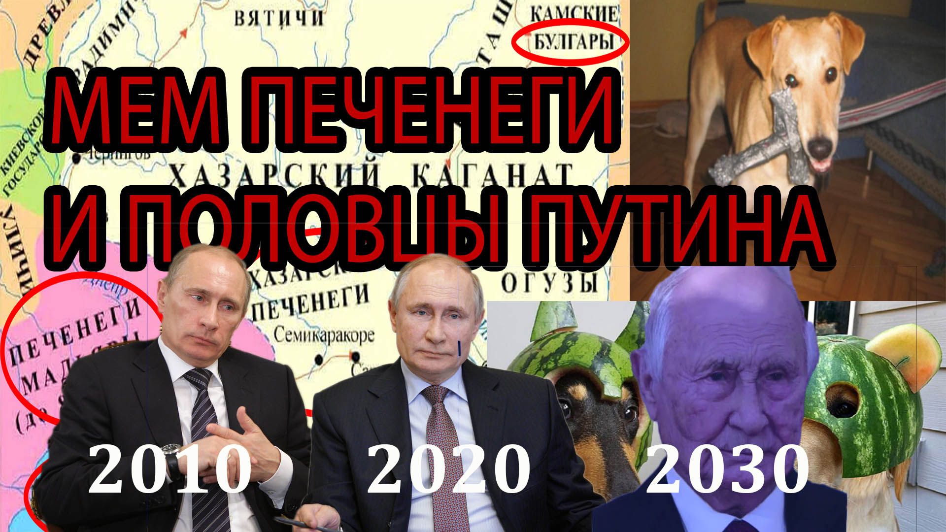 Мем Печенеги и Половцы Путина 2010-2030