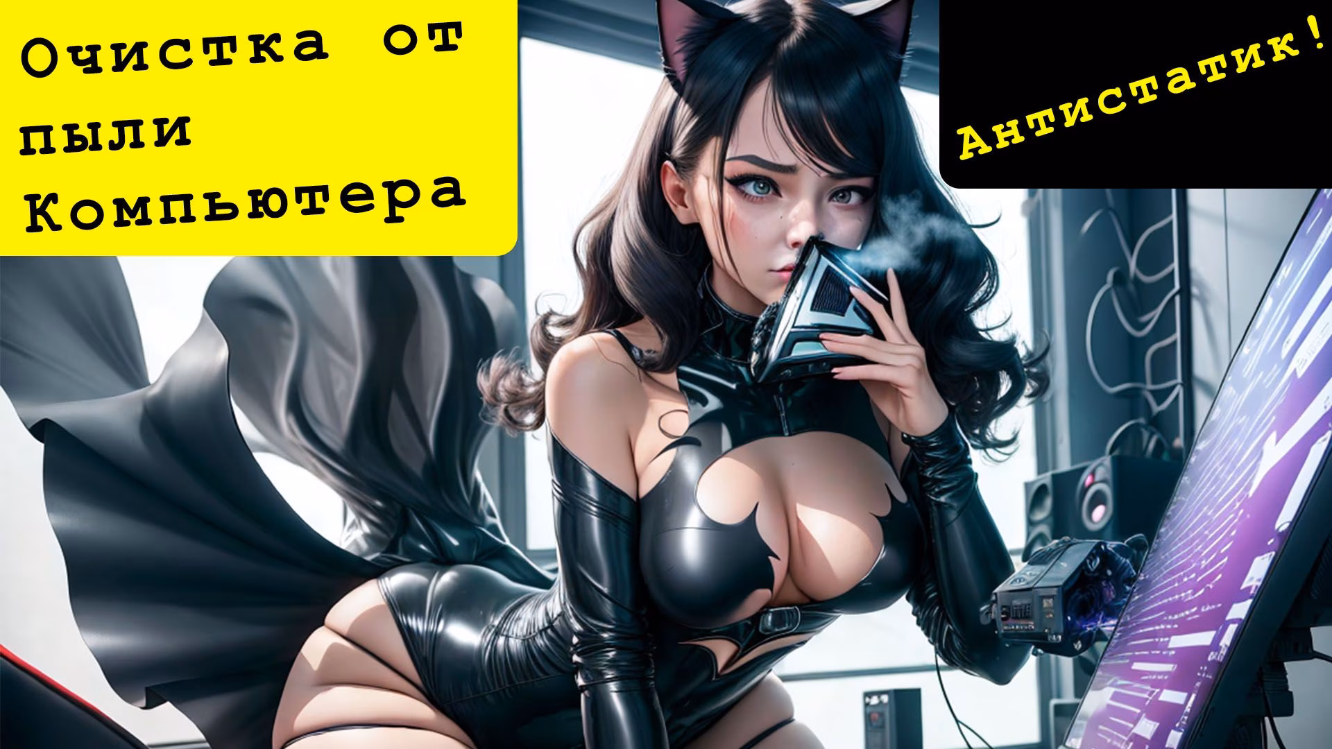 2023-11-15 Очистка от пыли и антистатик ! Имбовые вентиляторы = пыли НЕТ