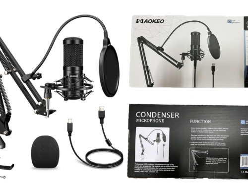 Unboxing Микрофон Aokeo USB Condenser Microphone, 192kHz/24bit Professional