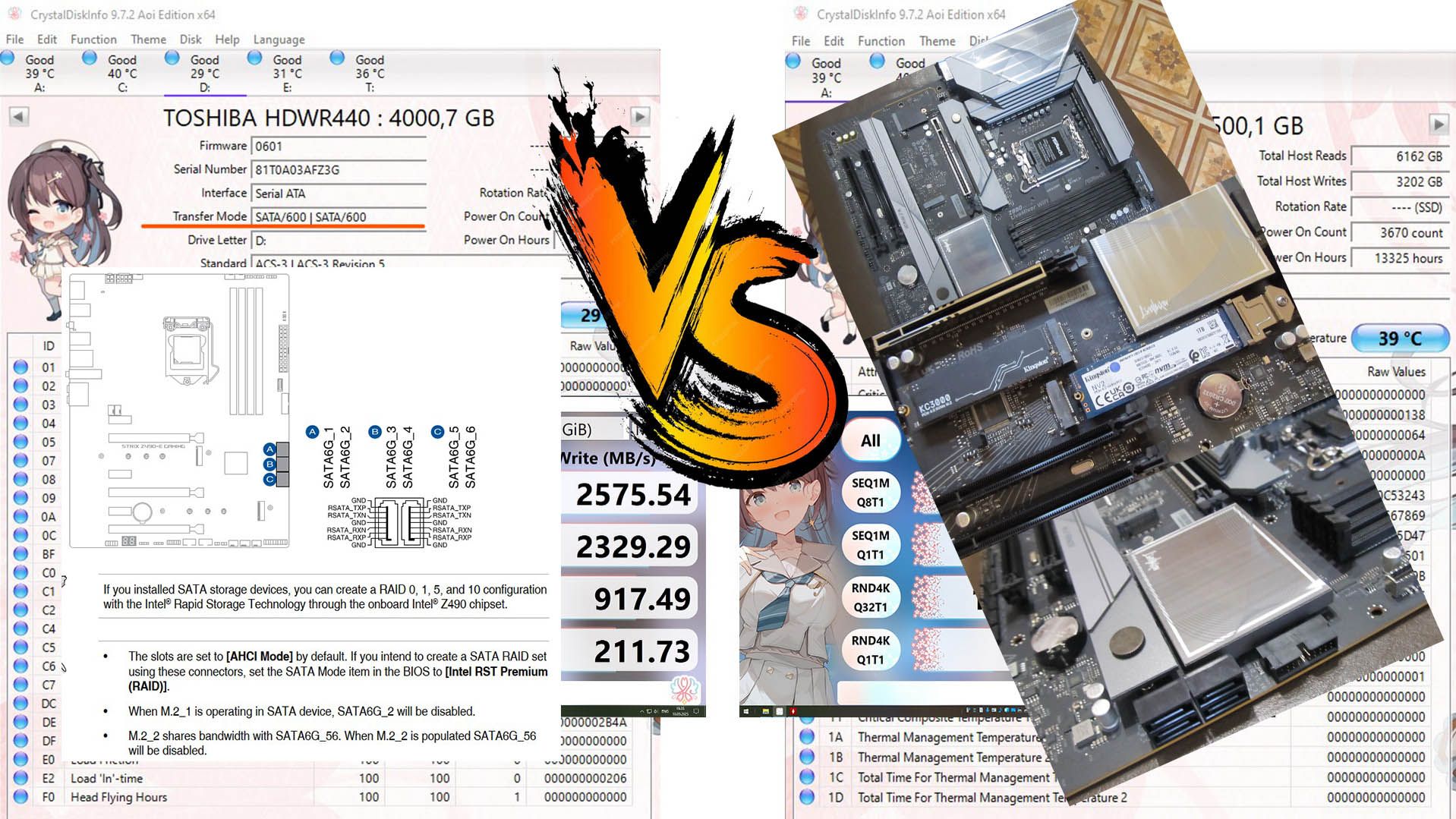SSD M.2: SATA или PCIe? 🚀 Тест скорости PCIe 3/4/5 и настройка на ROG STRIX Z490